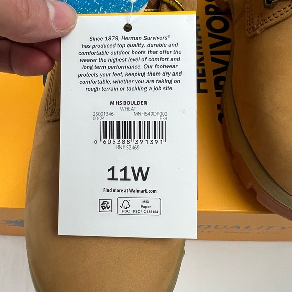 Herman Survivors Steel Toe boots, multiple pairs, size 11W - Picture 6 of 7